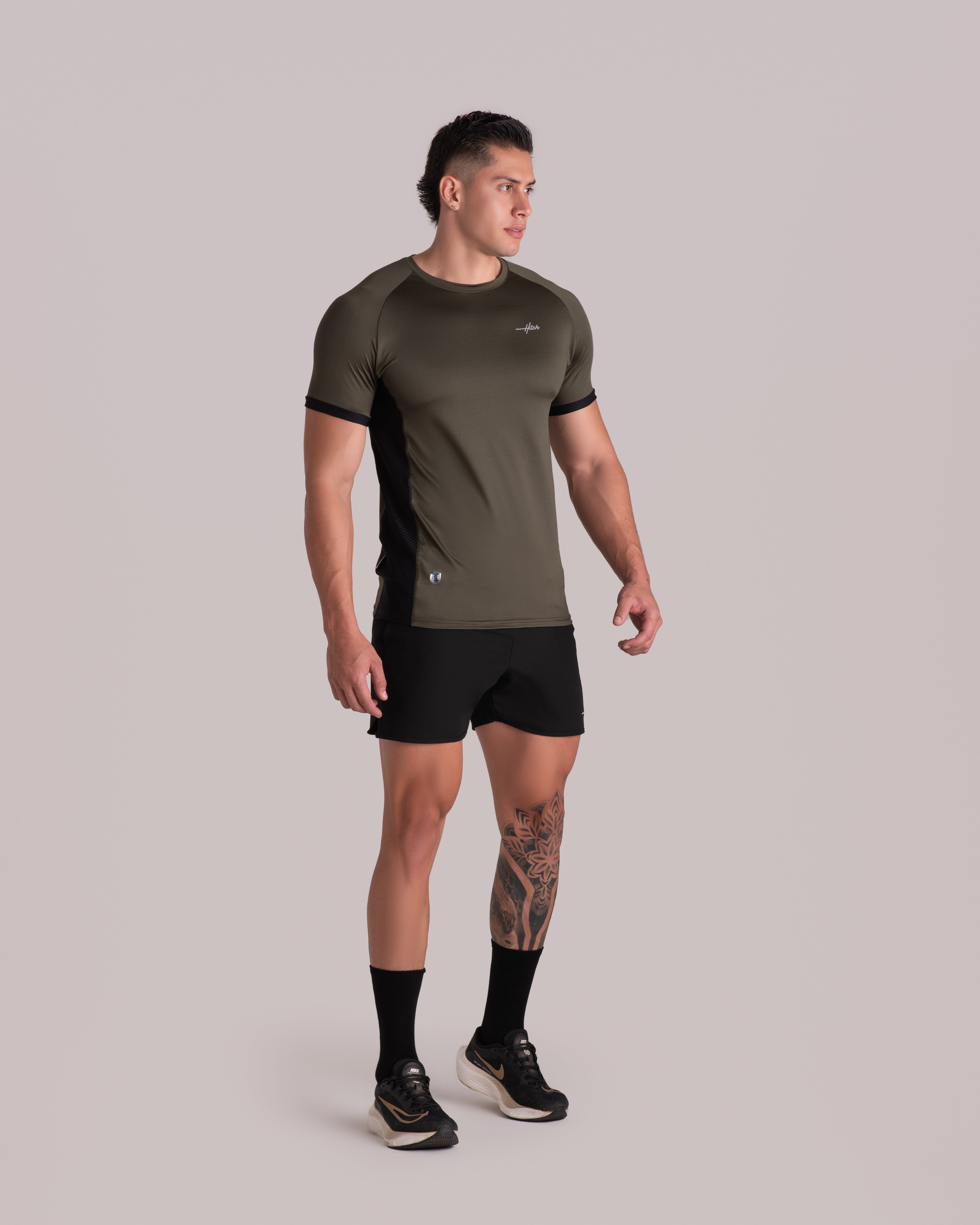 camiseta athletic survival - verde militar