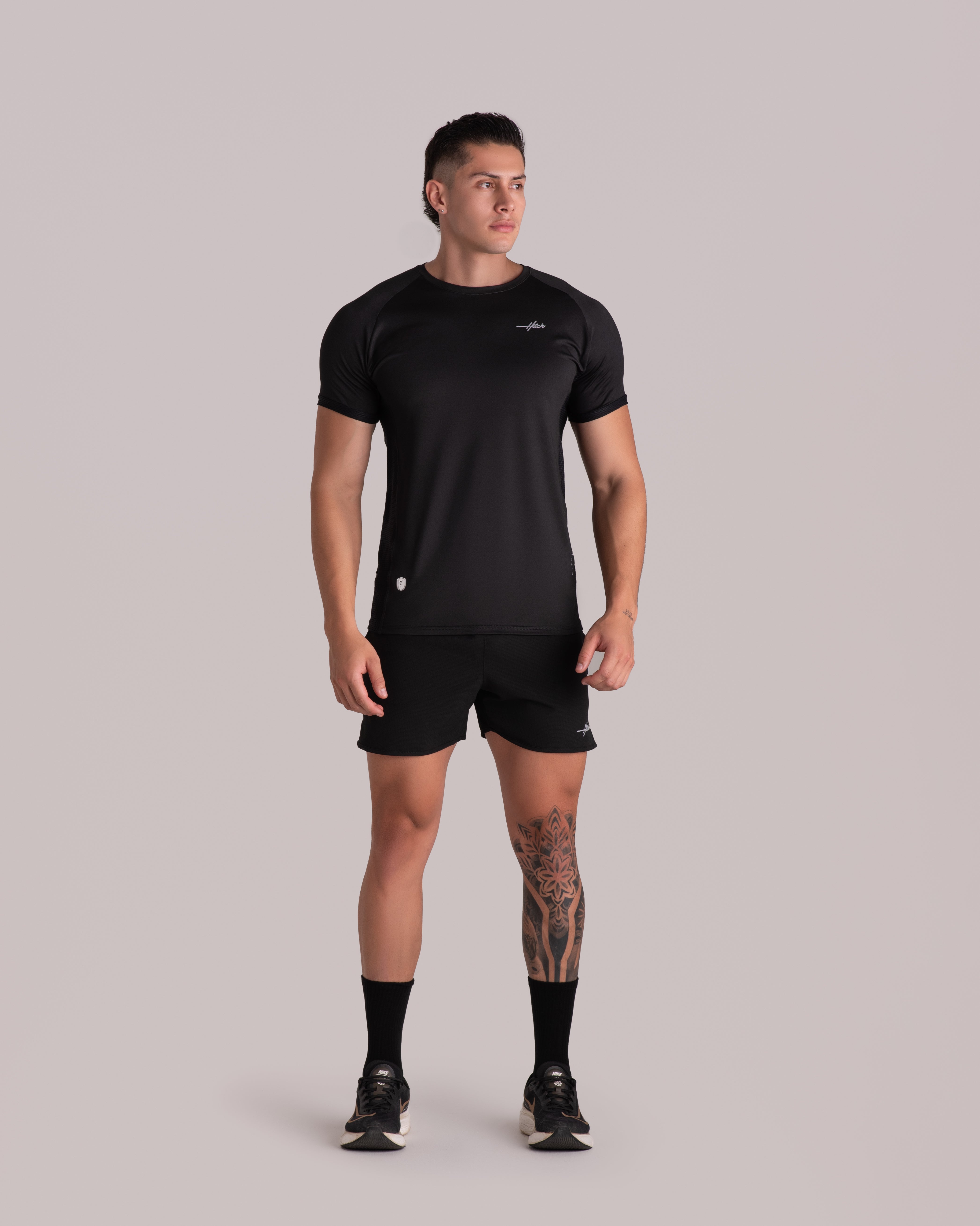 camiseta athletic survival - negra