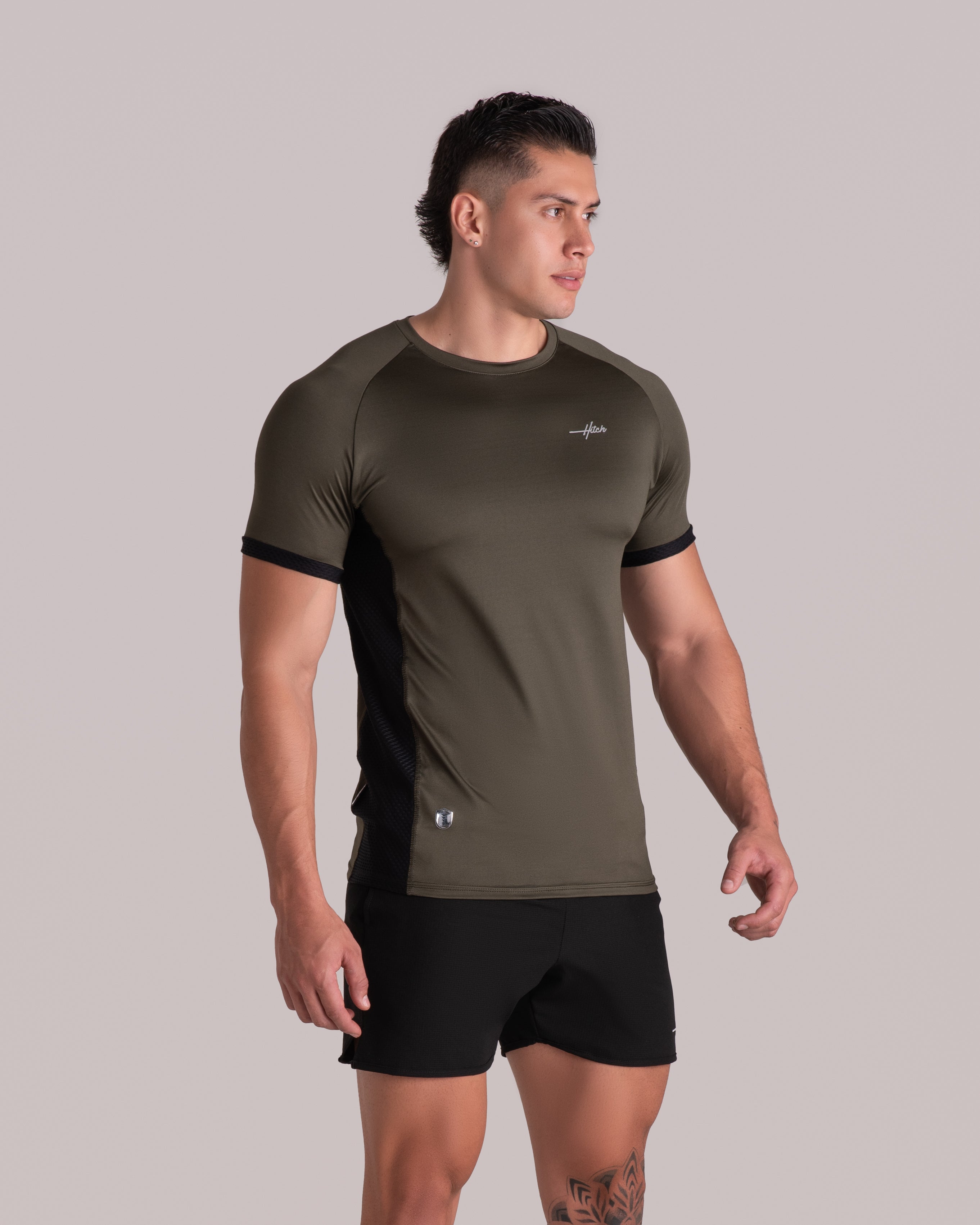 camiseta athletic survival - verde militar