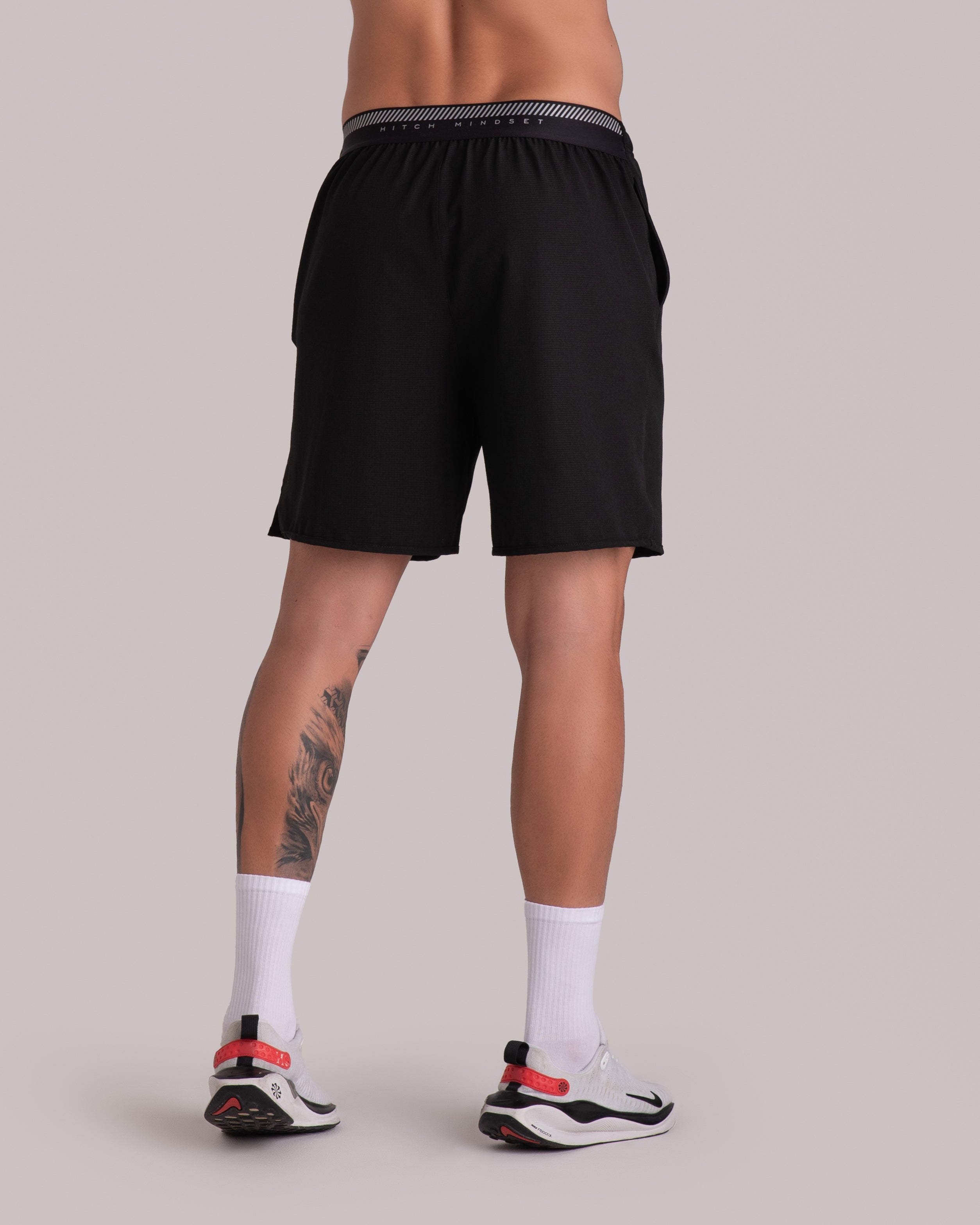 pantaloneta athletic band - negra