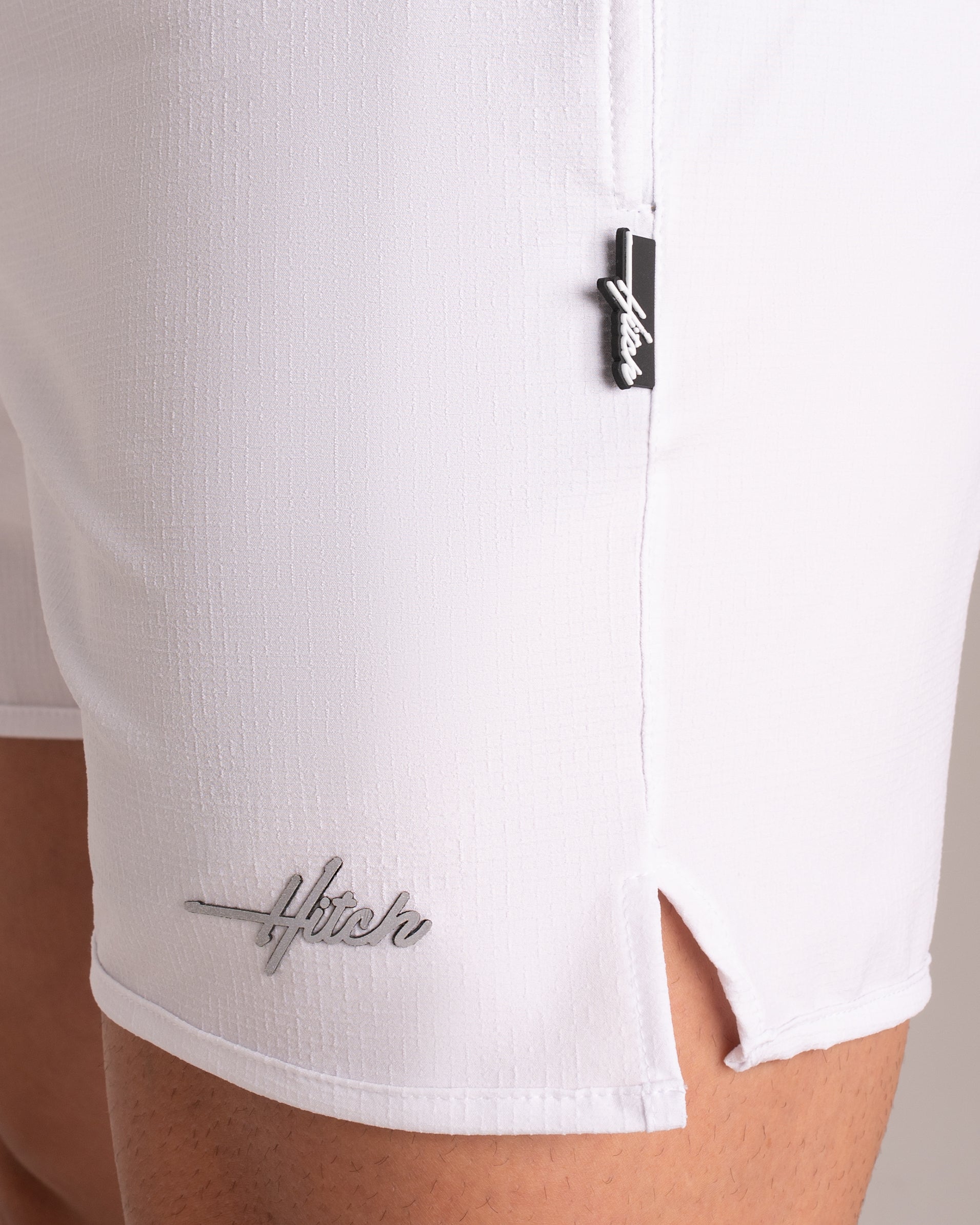 pantaloneta corta athletic band - blanca